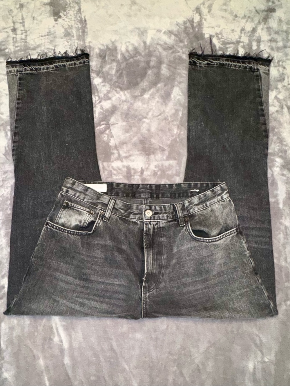 Zara Men's Black-Grey flare ( loose fit) - Picture 7 of 8
